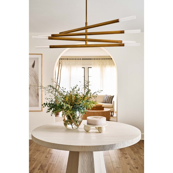 Mackinaw Round Dining Table Lifestyle 15